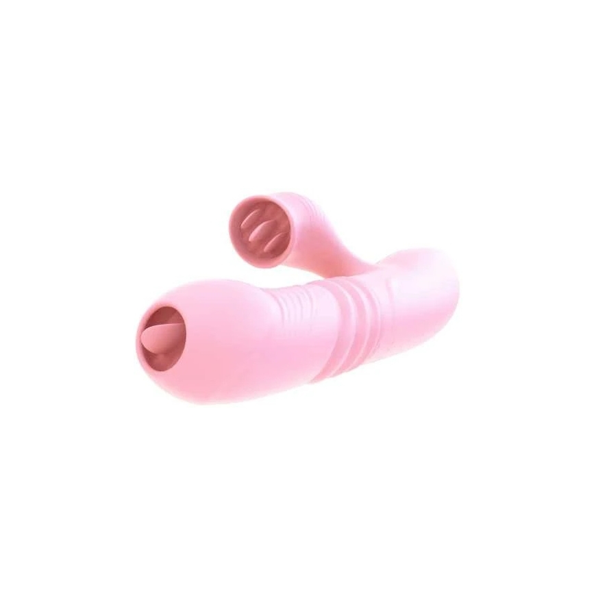 B Series Lyla B serijos Lyla Rabbit vibratorius šildo judrų liežuvį ir sukasi – 3