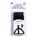 LogiLink KAB0006 kaapelisuojus Musta LogiLink KAB0006 kaapelisuojus Musta