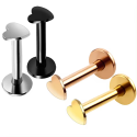 Troli Upea ruostumaton teräs labret Sydän Troli Upea ruostumaton teräs labret Sydän