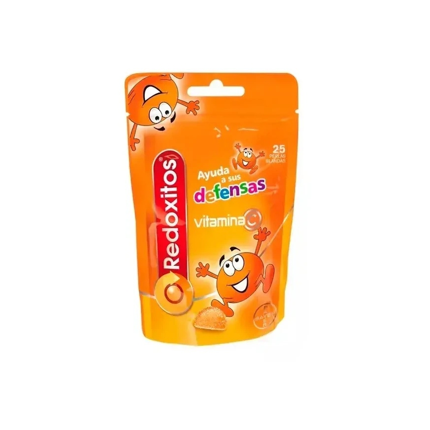 Redoxon Redoxitos Vitaminas C 25 guminukai Oranžinis – 3