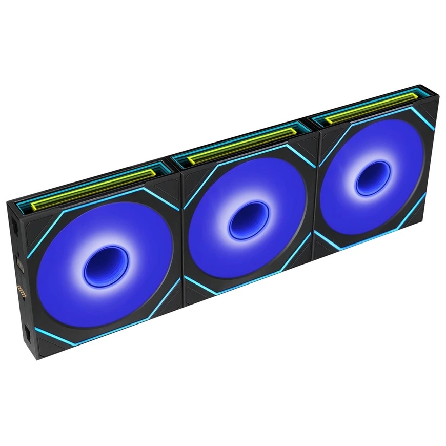 Lian Li Uni Fan SL-INF Flex ARGB 120mm Case Fan Black 3pcs