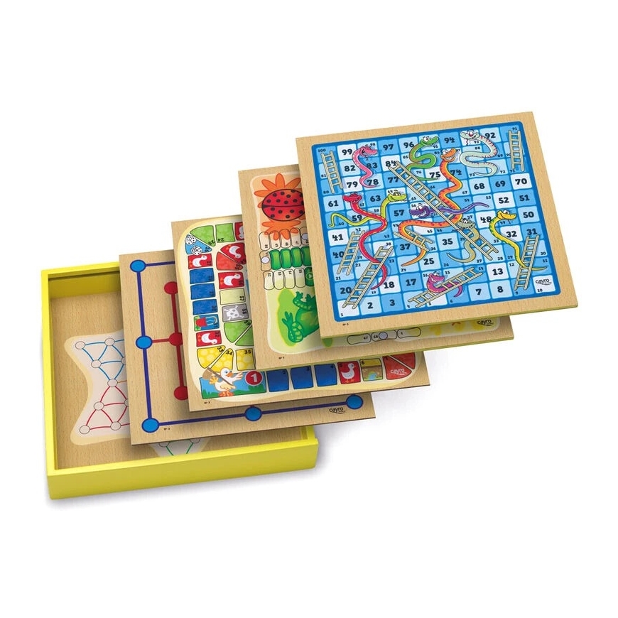 Stalo žaidimas Cayro 30 Games (31 x 31 x 5.5 cm) Medžio – 3