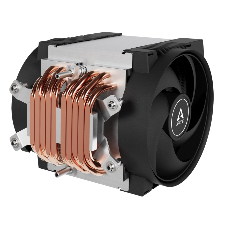 ARCTIC Freezer 4U-SP5 Procesors Gaisa dzesētājs 12 cm Alumīnijs, Melns – 2