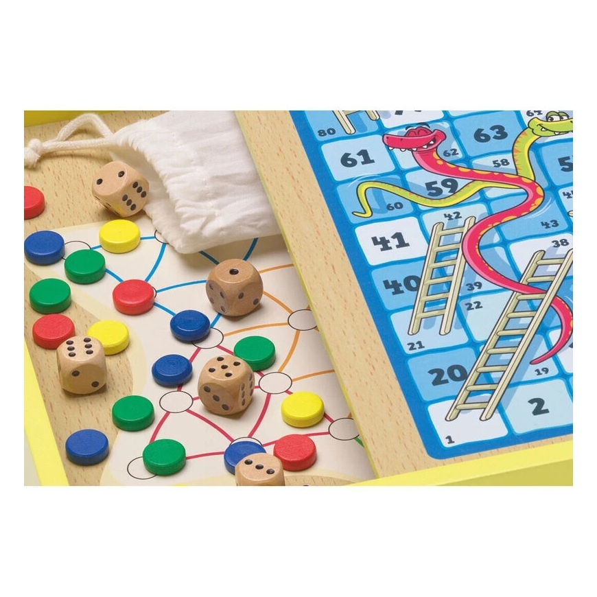 Столованная игра Cayro 30 игр (31 x 31 x 5.5 см) Дерево – 5