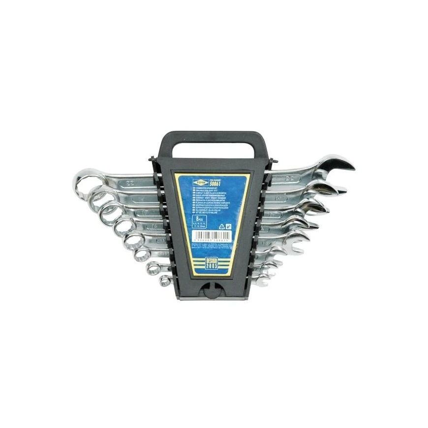 Vorel None Combination Wrench Set, 6 Pieces, 8–17 mm
