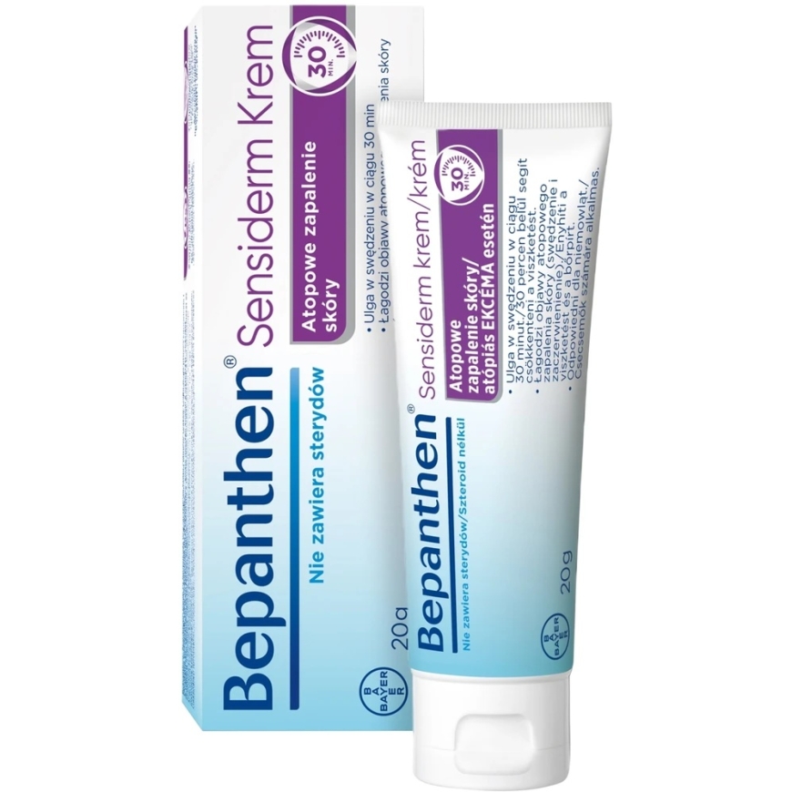 Bepanthen Sensiderm kreem atoopilise dermatiidi jaoks 20g – 2