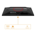 AOC G4 Q24G4RE монитор для ПК 60,5 cm (23.8") 2560 x 1440 пикселей Quad HD LED Черный, Красный AOC G4 Q24G4RE монитор для ПК 60,5 cm (23.8") 2560 x 1440 пикселей Quad HD LED Черный, Красный