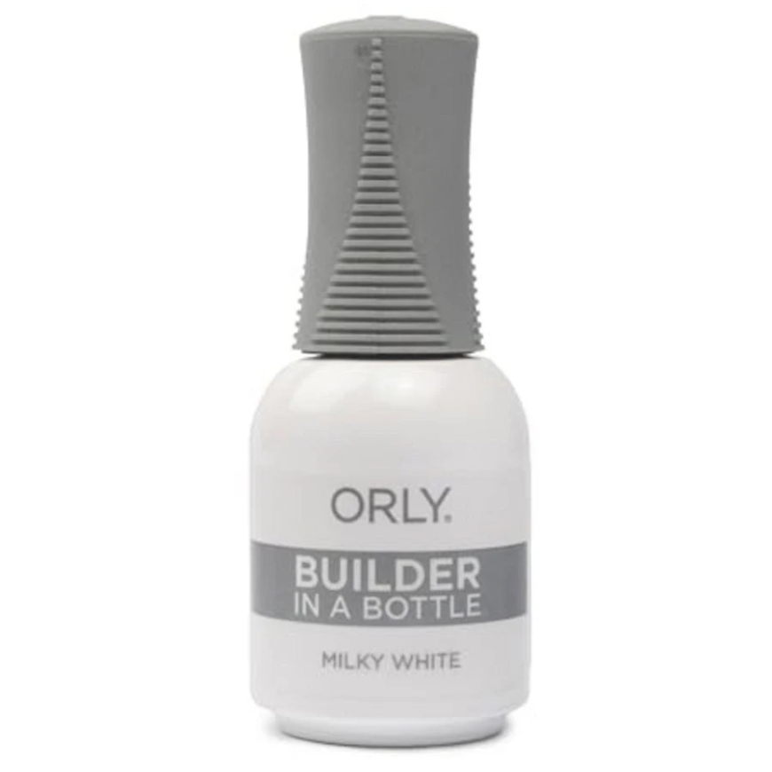 Orly Gelfx Builder In A Bottle Kit Semi-Permanent Nagų lakas Milky Baltas, 18 ml – 2
