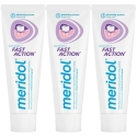 Meridol Fast Action Toothpaste Trio - 75ml Meridol Fast Action Toothpaste Trio - 75ml