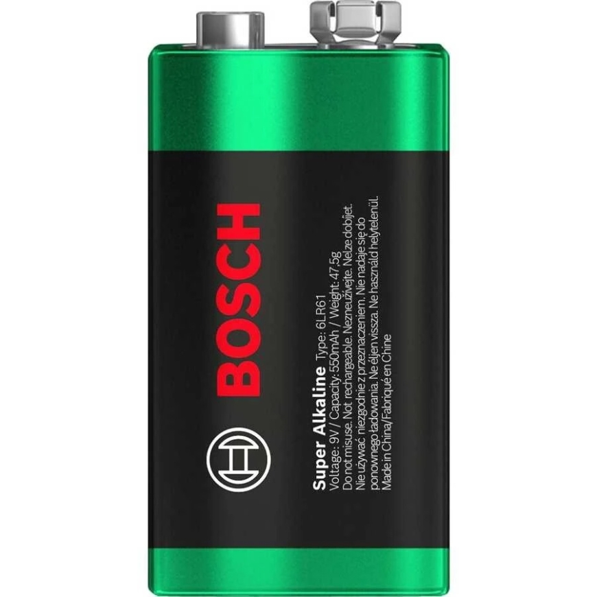 GP Recyko Akumulators BOSCH 1 gab. 9V SUPER ALKALINE 6LR61SA1B/00 – 2