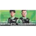 Mattel HOT WHEELS PREMIUM F1 Sauber Nico Hulkenberg ir Gabriel Bortoleto bolidai (2 vnt.) (JMM92) Mattel HOT WHEELS PREMIUM F1 Sauber Nico Hulkenberg ir Gabriel Bortoleto bolidai (2 vnt.) (JMM92)