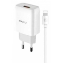 iKaku KSC-396 USB сетевое зарядное устройство + USB на Lightning 2.4A 1м белый iKaku KSC-396 USB сетевое зарядное устройство + USB на Lightning 2.4A 1м белый