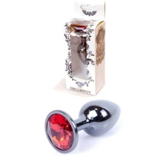 B Series Heavyfun Plug-Jewellery Dark Sidabrinis PLUG- Raudona