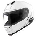"SENA OUTRUSH 2" smart flip-up helmet with "Mesh" intercom system, glossy white, L "SENA OUTRUSH 2" smart flip-up helmet with "Mesh" intercom system, glossy white, L