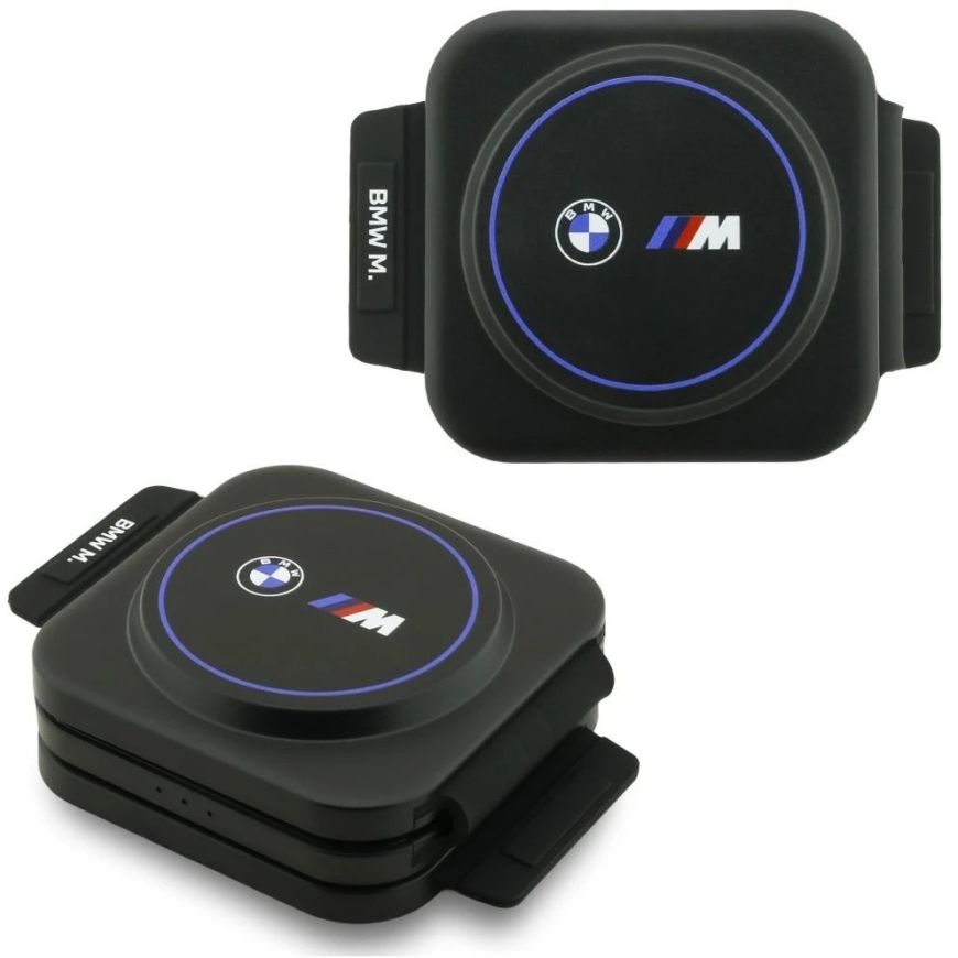 BMW BMW M Print Blue 15W Qi2 Чёрный