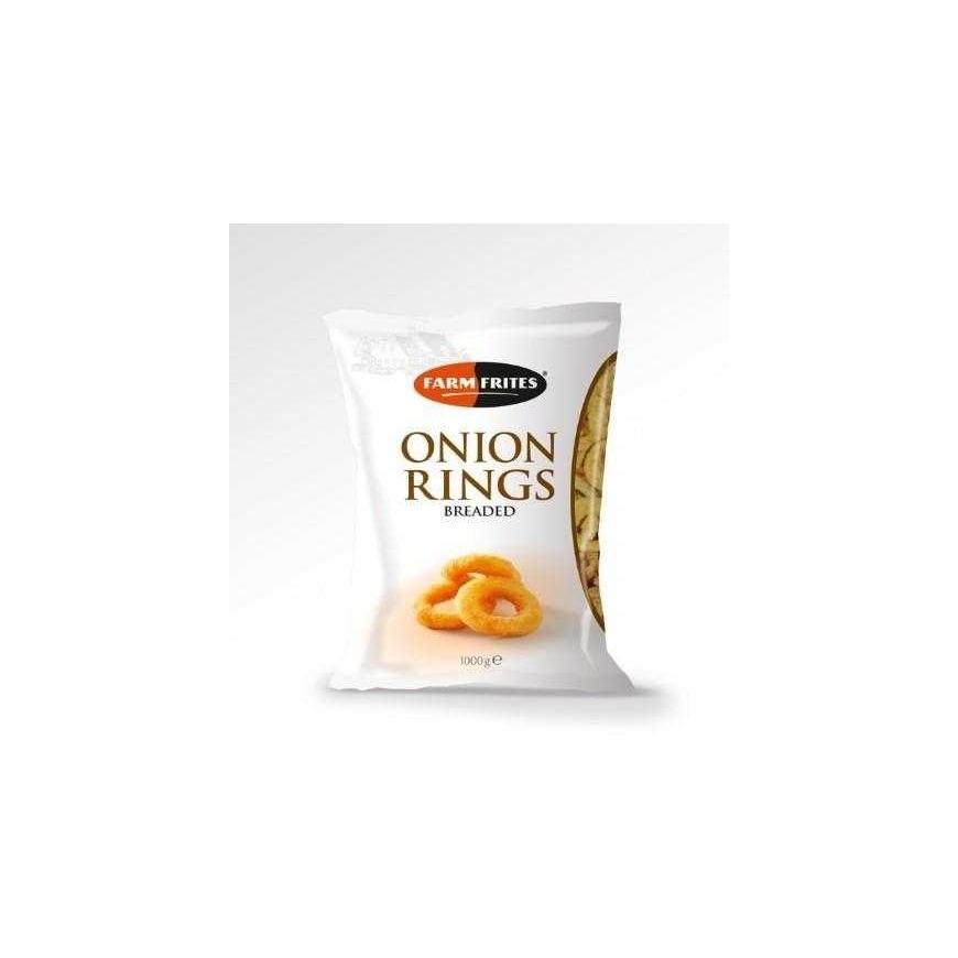 Saldēti sīpolu gredzeni mīklā FARM FRITES, 1kg