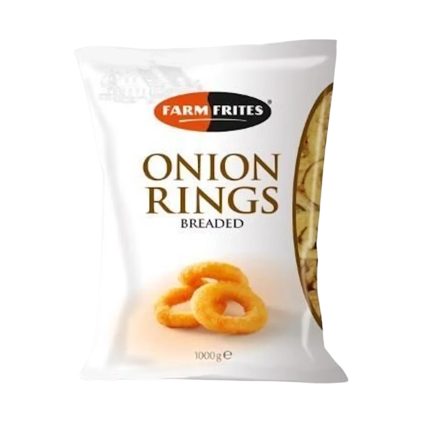 Frozen onion rings in batter FARM FRITES, 1kg – 3