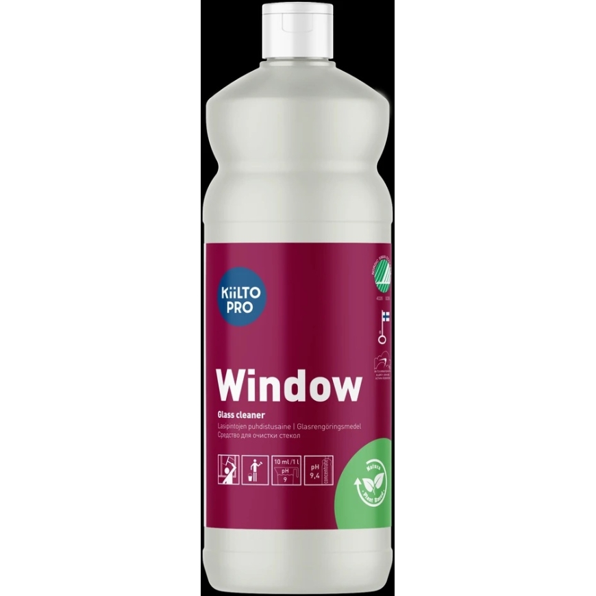 Ikkunan puhdistusaine, Kiilto Window, 1L