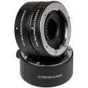 Camera Accessories - Caruba Extension Tube Set Pentax Q 10mm 16mm 21mm Chrome Camera Accessories - Caruba Extension Tube Set Pentax Q 10mm 16mm 21mm Chrome