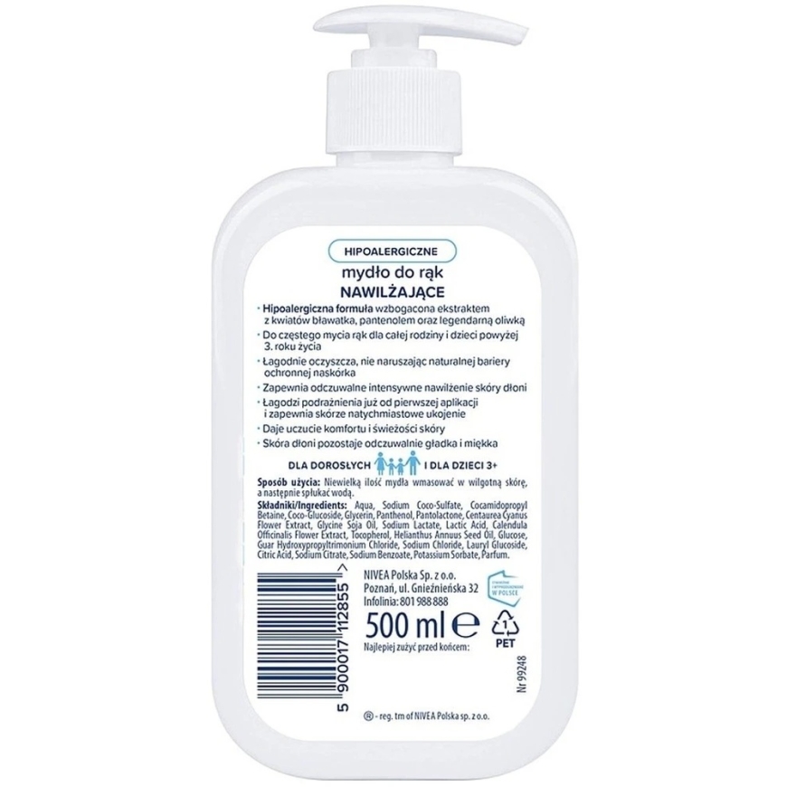 Bambino Perheelle käsisaippua kosteuttava 500 ml – 3