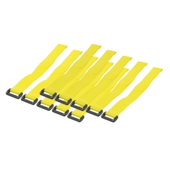 LogiLink KAB0015 kabeļu saite Neilons Dzeltens