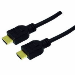 LogiLink HDMI/HDMI, 20m HDMI-kaapeli HDMI-tyyppi A (vakio) Musta