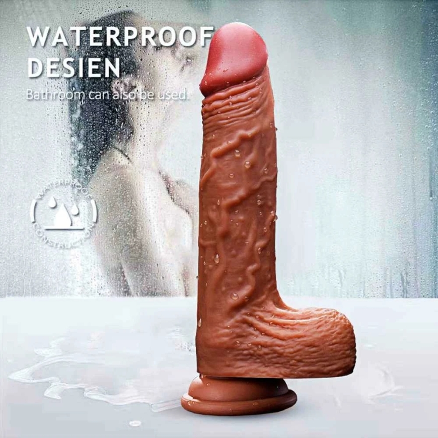 B Series Fox Vibrator-Silicone, Vibration 10, Rechargeable, Telescopic, Heating, 21cm – 4