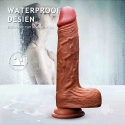 B Series Fox Vibrator-Silicone, Vibration 10, Rechargeable, Telescopic, Heating, 21cm