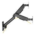 LogiLink BP0146 monitor mount / stand 81.3 cm (32") Wall Black