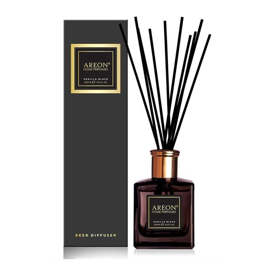 AREON SCENT HOME JUODAS VANILĖ 150ML