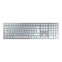 CHERRY KW 9100 SLIM FOR MAC keyboard Universal USB + Bluetooth QWERTZ German Silver CHERRY KW 9100 SLIM FOR MAC keyboard Universal USB + Bluetooth QWERTZ German Silver