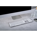 CHERRY KW 9100 SLIM FOR MAC keyboard Universal USB + Bluetooth QWERTZ German Silver CHERRY KW 9100 SLIM FOR MAC keyboard Universal USB + Bluetooth QWERTZ German Silver