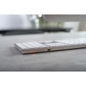 CHERRY KW 9100 SLIM FOR MAC näppäimistö Universaali USB + Bluetooth QWERTZ Saksa Hopea CHERRY KW 9100 SLIM FOR MAC näppäimistö Universaali USB + Bluetooth QWERTZ Saksa Hopea