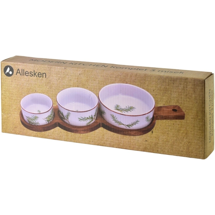 Mondex Since 1986 MODERN KITCHEN Laua 3 Kaussiga 11x3,5 8,5x4 7x7,3cm (35x12x1,2cm) rosmariin – 5