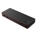 Lenovo ThinkPad USB4 Smart Dock 5500 Langallinen Musta Lenovo ThinkPad USB4 Smart Dock 5500 Langallinen Musta