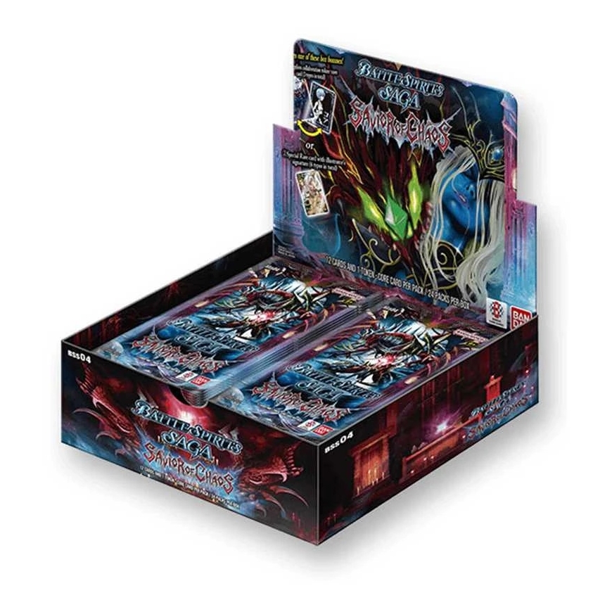 Bandai Battle Spirits Saga - Savior of Chaos Booster Ekranas BSS04 (24 Packs)