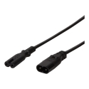 LogiLink 2m, IEC 60320-C8/IEC 60320-C7 Melns C7 uzmava C8 uzmava LogiLink 2m, IEC 60320-C8/IEC 60320-C7 Melns C7 uzmava C8 uzmava