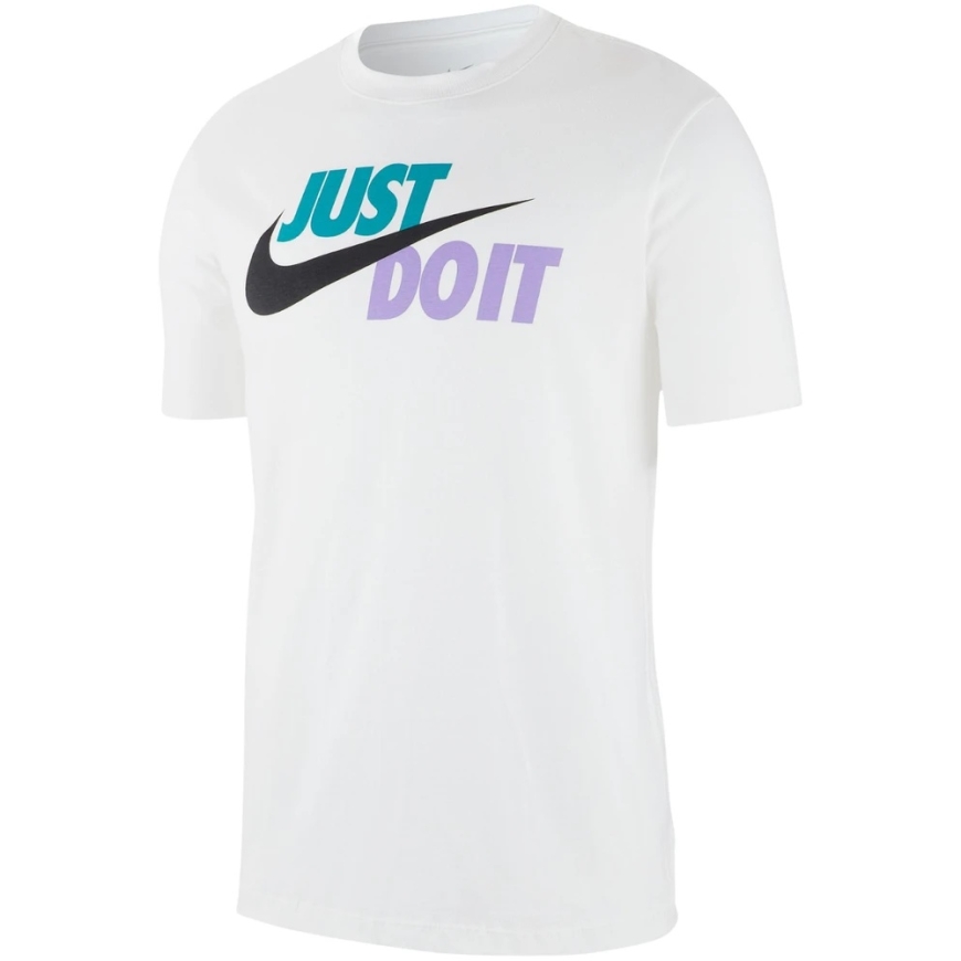 Nike Vyriški marškinėliai Tee Just Do It Swoosh balta AR5006 101 (2XL) – 2