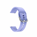 Riff silikona siksna Samsung Galaxy Watch ar platumu 20 mm, violets Riff silikona siksna Samsung Galaxy Watch ar platumu 20 mm, violets