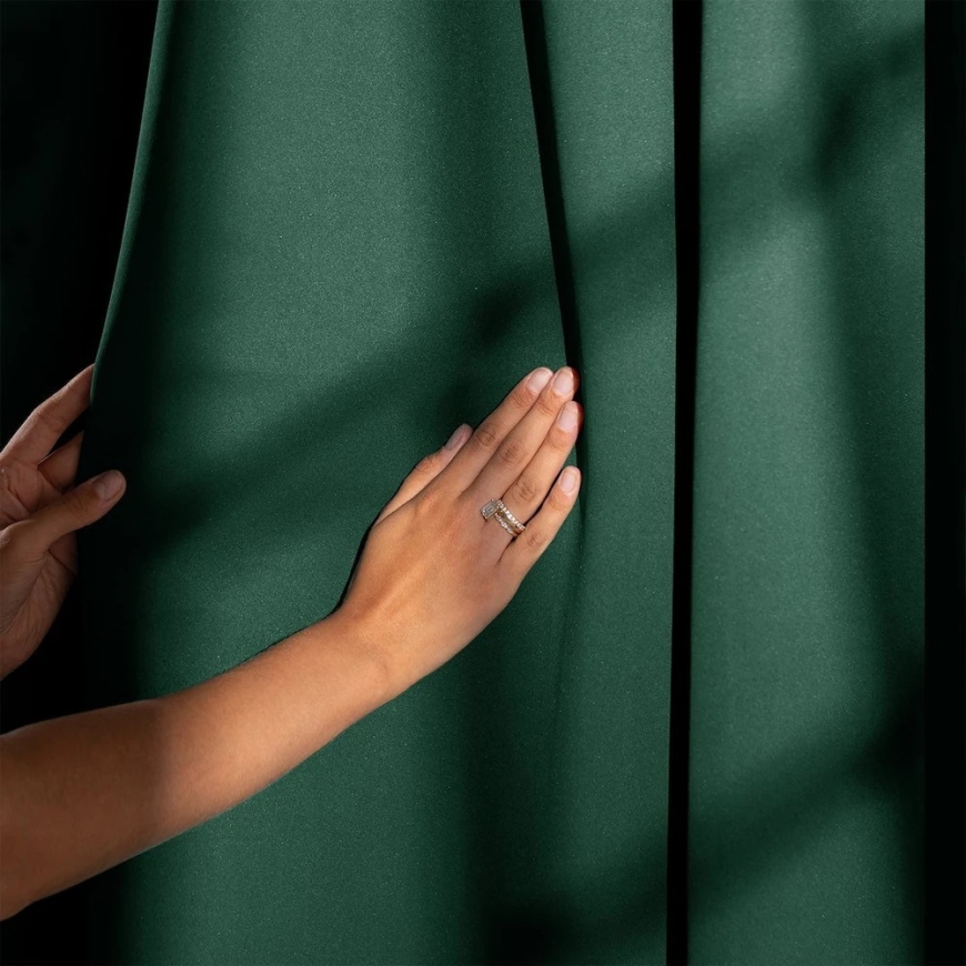 Vihreä verho silmukoilla AmeliaHome 200 × 250 cm – 5