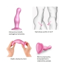 Vaaleanpunainen Strap-On-Me - Dildo Plug Curvy Metallic Sugar Vaaleanpunainen S Vaaleanpunainen Strap-On-Me - Dildo Plug Curvy Metallic Sugar Vaaleanpunainen S