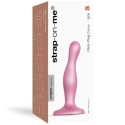 Vaaleanpunainen Strap-On-Me - Dildo Plug Curvy Metallic Sugar Vaaleanpunainen S Vaaleanpunainen Strap-On-Me - Dildo Plug Curvy Metallic Sugar Vaaleanpunainen S