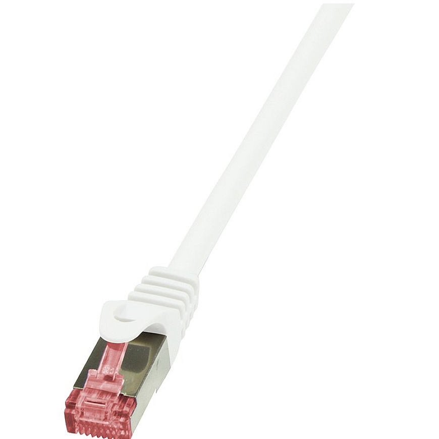 LogiLink Cat.6 S/FTP, 7.5m tīkla kabelis Balts 7,5 m Cat6 S/FTP (S-STP)