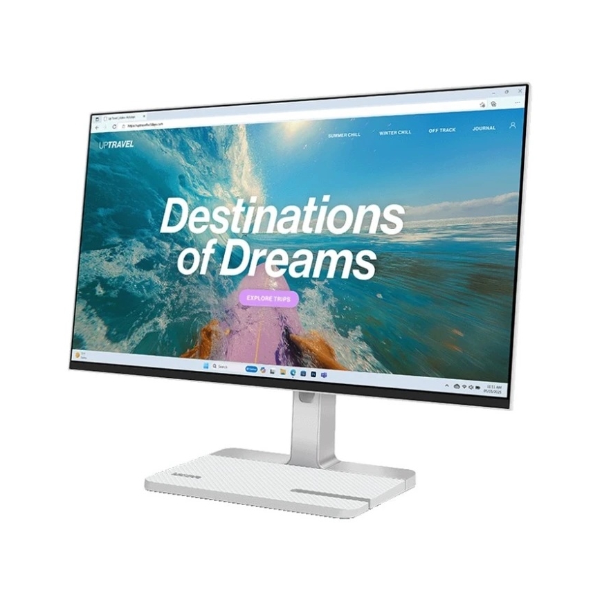 Lenovo Monitori / L24D-4C Harmaa 60.5 cm (23.8'') (67DCUAT6EU)