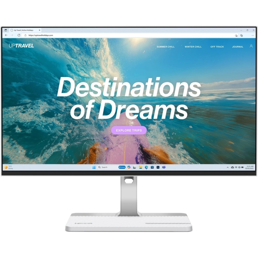Lenovo monitors / L24D-4C Pelēks 60.5 cm (23.8'') (67DCUAT6EU) – 2