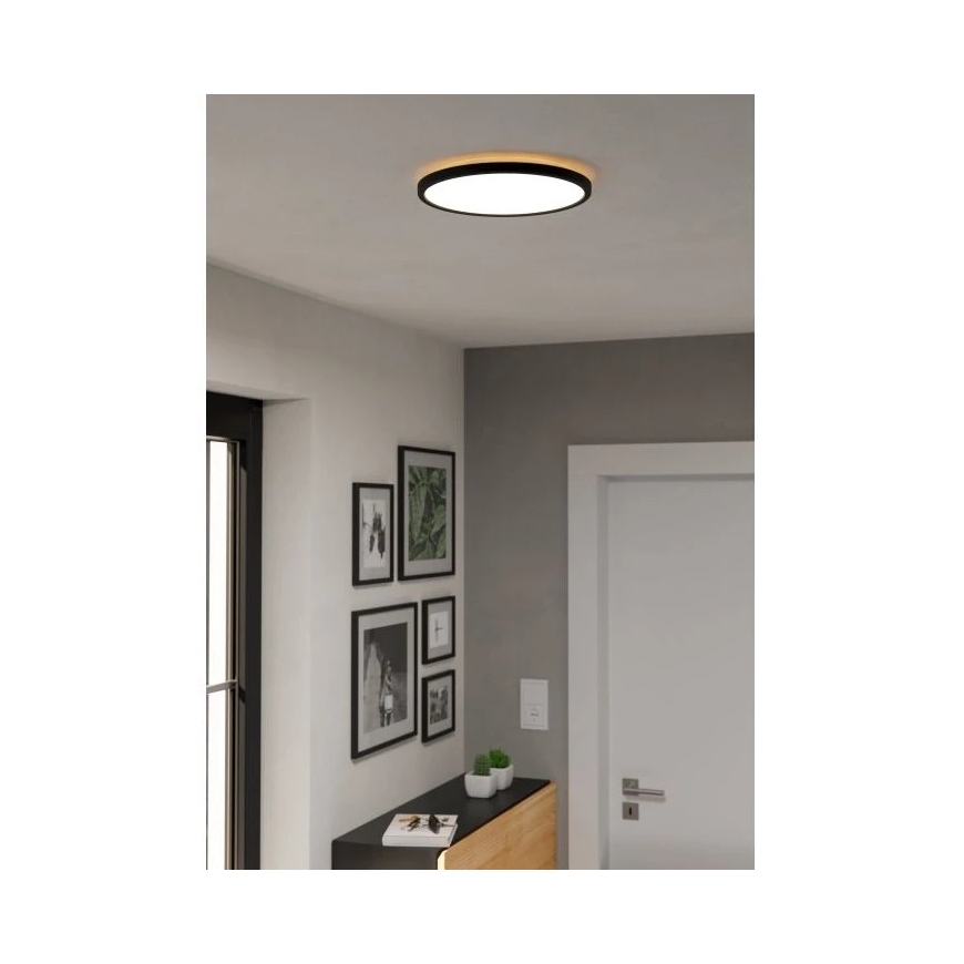 Osram 19W LED virsmas gaismas instruments SMART+ ORBIS, melns, 2700/6500K/RGB, dimmējams – 2