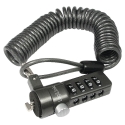 LogiLink NBS004 kabeļu slēdzene Melns 1,8 m LogiLink NBS004 kabeļu slēdzene Melns 1,8 m