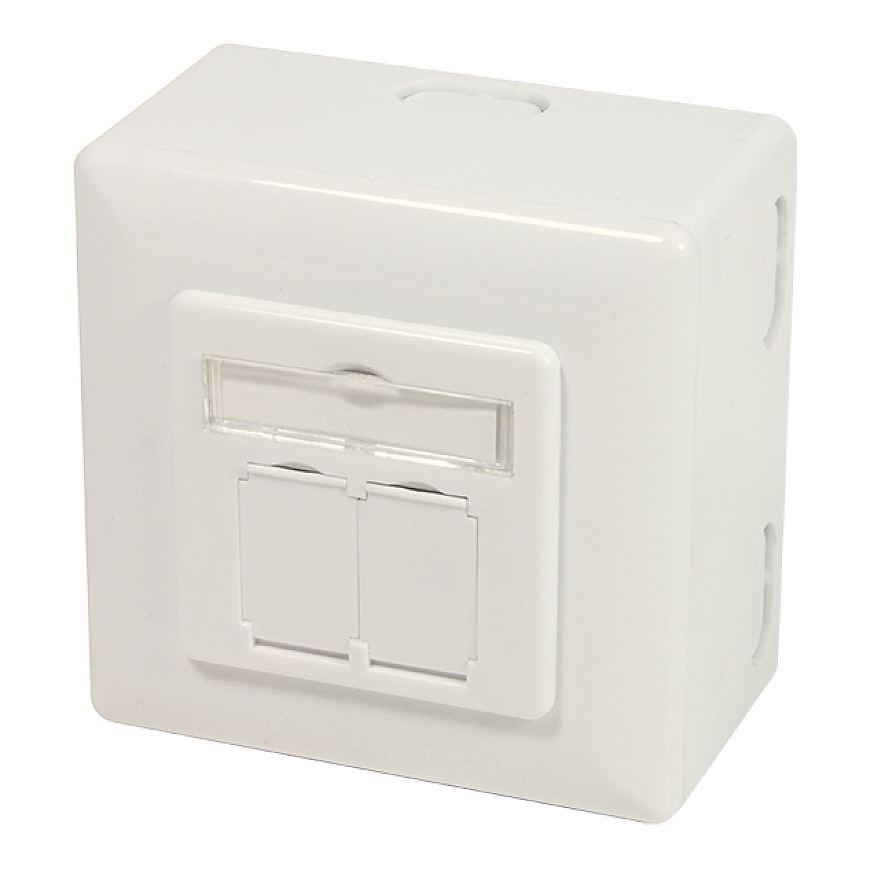 LogiLink NP0124 kontatkligzda 2 x RJ-45