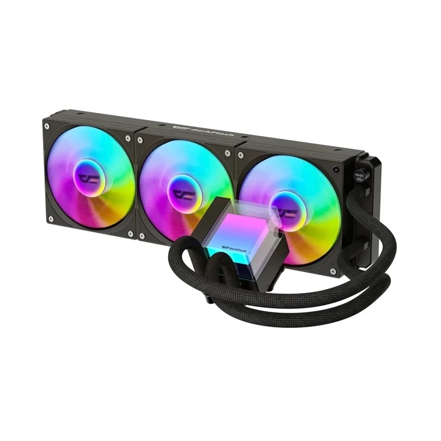 „DarkFlash CB360“ vandeniu aušinamas procesoriaus aušintuvas (juodas) – 2