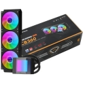 "DarkFlash CB360" water-cooled CPU cooler (black) "DarkFlash CB360" water-cooled CPU cooler (black)